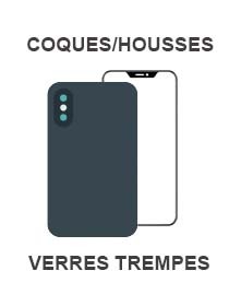 COQUES/HOUSSES & VERRES TREMPES HUAWEI